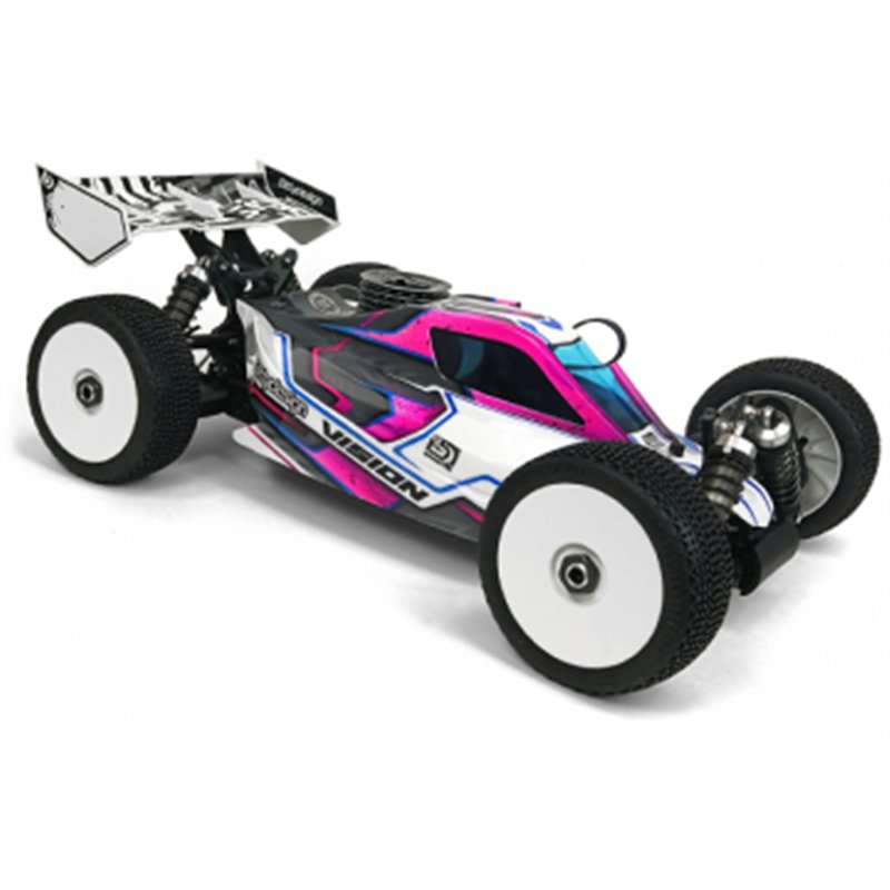 Body VISION 1/8 Buggy Mugen MBX8 (Clear) Pre-Cut