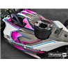 Body VISION 1/8 Buggy Mugen MBX8 (Clear) Pre-Cut