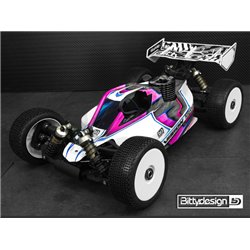 Body VISION 1/8 Buggy Mugen MBX8 (Clear) Pre-Cut