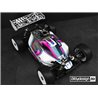 Body VISION 1/8 Buggy Mugen MBX8 (Clear) Pre-Cut