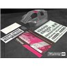 Body VISION 1/8 Buggy Mugen MBX8 (Clear) Pre-Cut