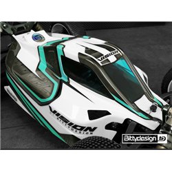 Body VISION 1/8 Buggy Mugen MBX8 Eco (Clear) Pre-Cut