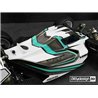 Body VISION 1/8 Buggy Mugen MBX8 Eco (Clear) Pre-Cut