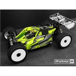Body VISION 1/8 Buggy Xray XB8´20 Clear Pre-cut