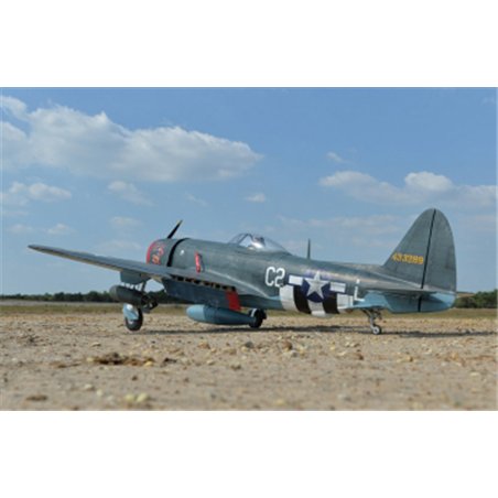 P-47 Thunderbolt 50-60cc Gas ARF w electric landing gear