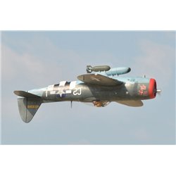 P-47 Thunderbolt 50-60cc Gas ARF w electric landing gear