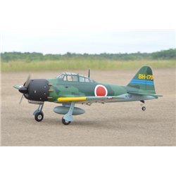 A6M Zero 1720mm .75-95/15cc GP/Gas/EP ARF with Electric retract