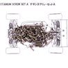 TITANIUM SCREW SET A
