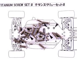 TITANIUM SCREW SET B