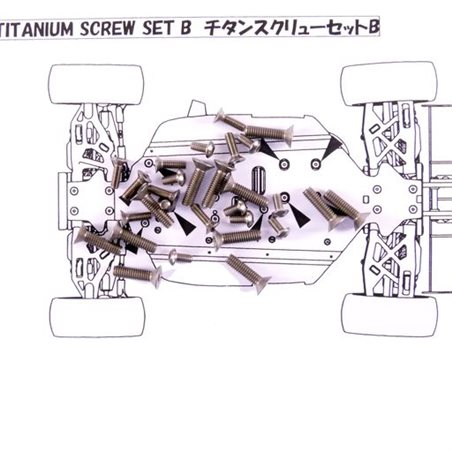 TITANIUM SCREW SET B