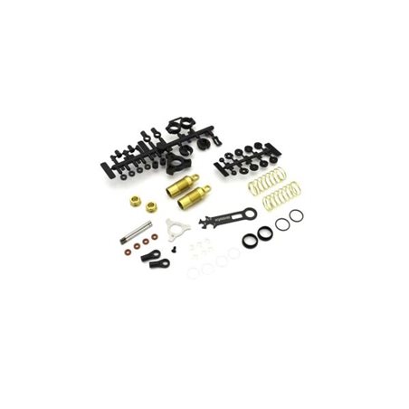 Front Shock set Kyosho Turbo Optima - Mid (2) Gold