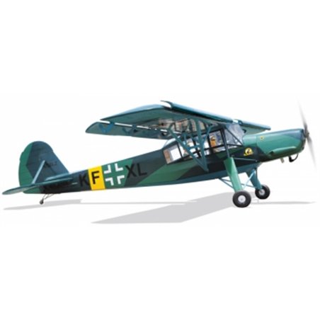 Fieseler Fi156C Storch Grön 2850mm 35cc Bensin ARTF