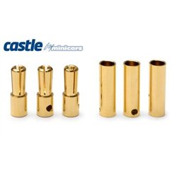 4mm Bullet Connectors 3pairs 75A