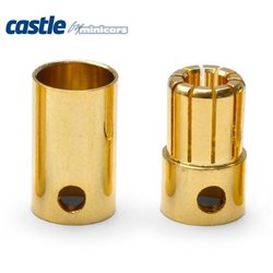 8mm Bullet Kontakter 3par 300A