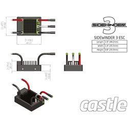 SIDEWINDER 3 CAR ESC WP 1:10 12V