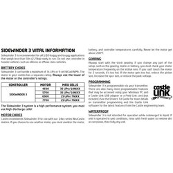 SIDEWINDER 3 CAR ESC WP 1:10 12V