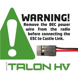 TALON HV 120 - 3-12S 120A 10A-BEC ESC