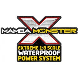 Mamba Monster X ESC Combo with 1512-1800KV sensored motor