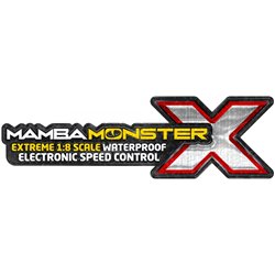 Mamba Monster X ESC Combo with 1512-1800KV sensored motor