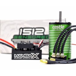 MAMBA X Sensor ESC 25,2V WP, 1512-1800KV Combo E-Buggy