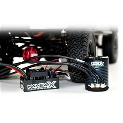 MAMBA X Sensor ESC 25,2V WP, 1406-1900KV Combo Crawler