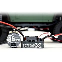 MAMBA X Sensor ESC 25,2V WP, 1406-3800KV Combo Crawler