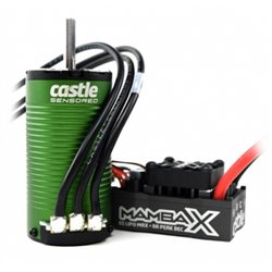 Mamba X SCT ESC Combo w 1415-2400KV 5mm Sensored Motor