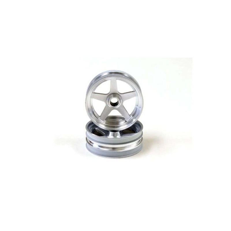 Front Wheel Kyosho Beetle 2014 (2) Chrome Satin