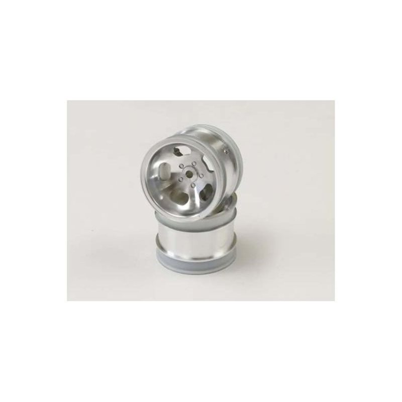 Front Wheel Kyosho Beetle 2014 (2) Chrome Satin