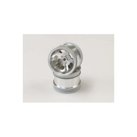Front Wheel Kyosho Beetle 2014 (2) Chrome Satin