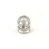 Front Wheel Kyosho Scorpion 2014 (2) Chrome Satin 2.2 inch