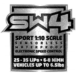 SIDEWINDER 4 12.6V ESC WP Combo 1415-2400KV Sensor Motor