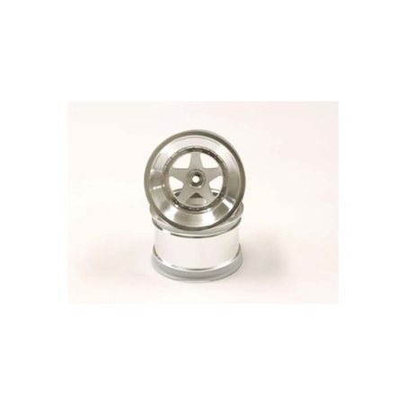 Rear Wheel Kyosho Scorpion 2014 (2) Chrome Satin 2.2 inch