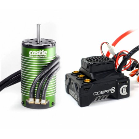 Combo Cobra 8 2-6S ESC & 1512-1800kV Sensored Motor