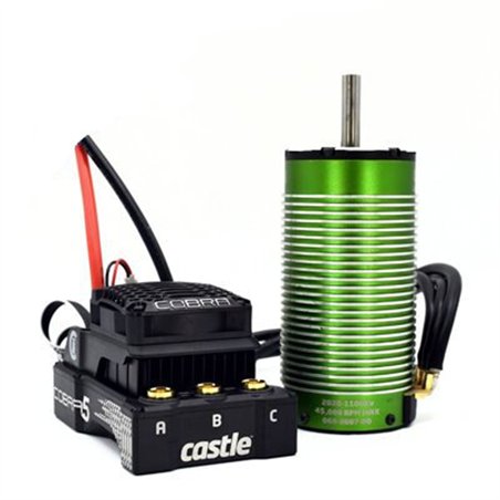 Cobra 5 8S 33.6V ESC, 2028-1100KV Motor Combo 1/5