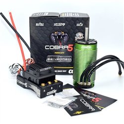 Cobra 5 8S 33.6V ESC, 2028-1100KV Motor Combo 1/5