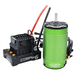Cobra 6 8S 33,6V ESC, 1717-1650KV Motor Combo 1/6-1/8