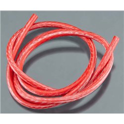 Kabel 90cm 08 AWG Röd