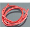 Kabel 90cm 08 AWG Röd