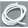 Kabel 90cm 08 AWG Vit