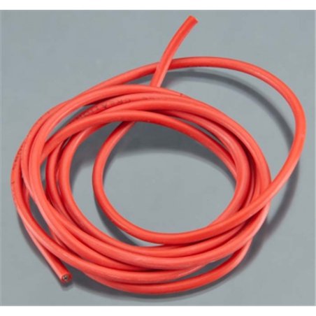 WIRE, 60", 13 AWG, RED