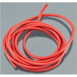WIRE, 60", 13 AWG, RED
