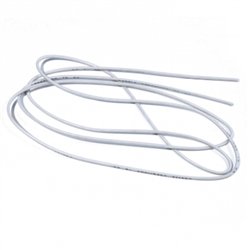 WIRE, 60", 16 AWG, WHITE