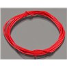 WIRE, 60", 24 AWG, RED