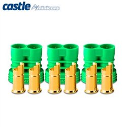 Polarized Bullet Conn. Female 6,5mm Set