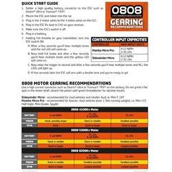 Motor 0808 Inrunner 5300KV Skala 1/18