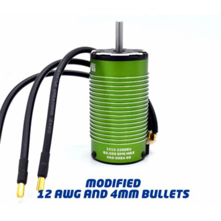 Motor Sensor Inrunner 4-Pole 1515-2200KV 2-6S 1/8