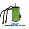 Motor Sensor Inrunner 4-Pole 1515-2200KV 2-6S 1/8