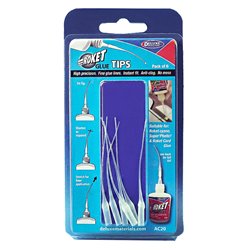 Roket Glue Tips Set 6pcs