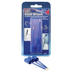 Plastic Magic Glue Brush 3pcs